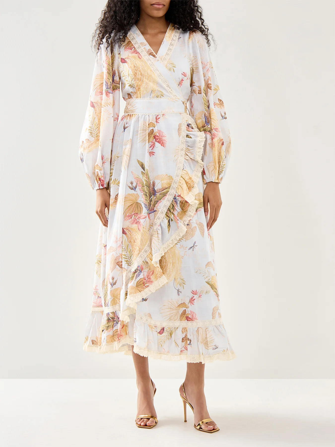 Ascension Frill Midi Dress - Image 2