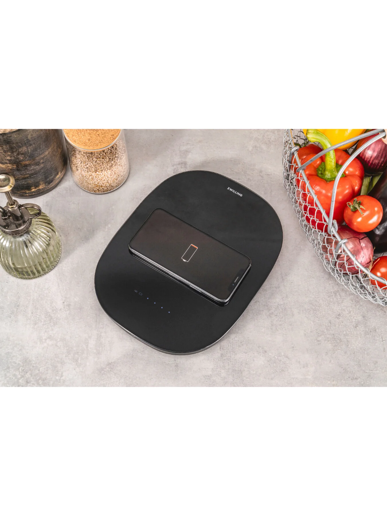 Digital Kitchen Scale and Induction Charger - Image 3